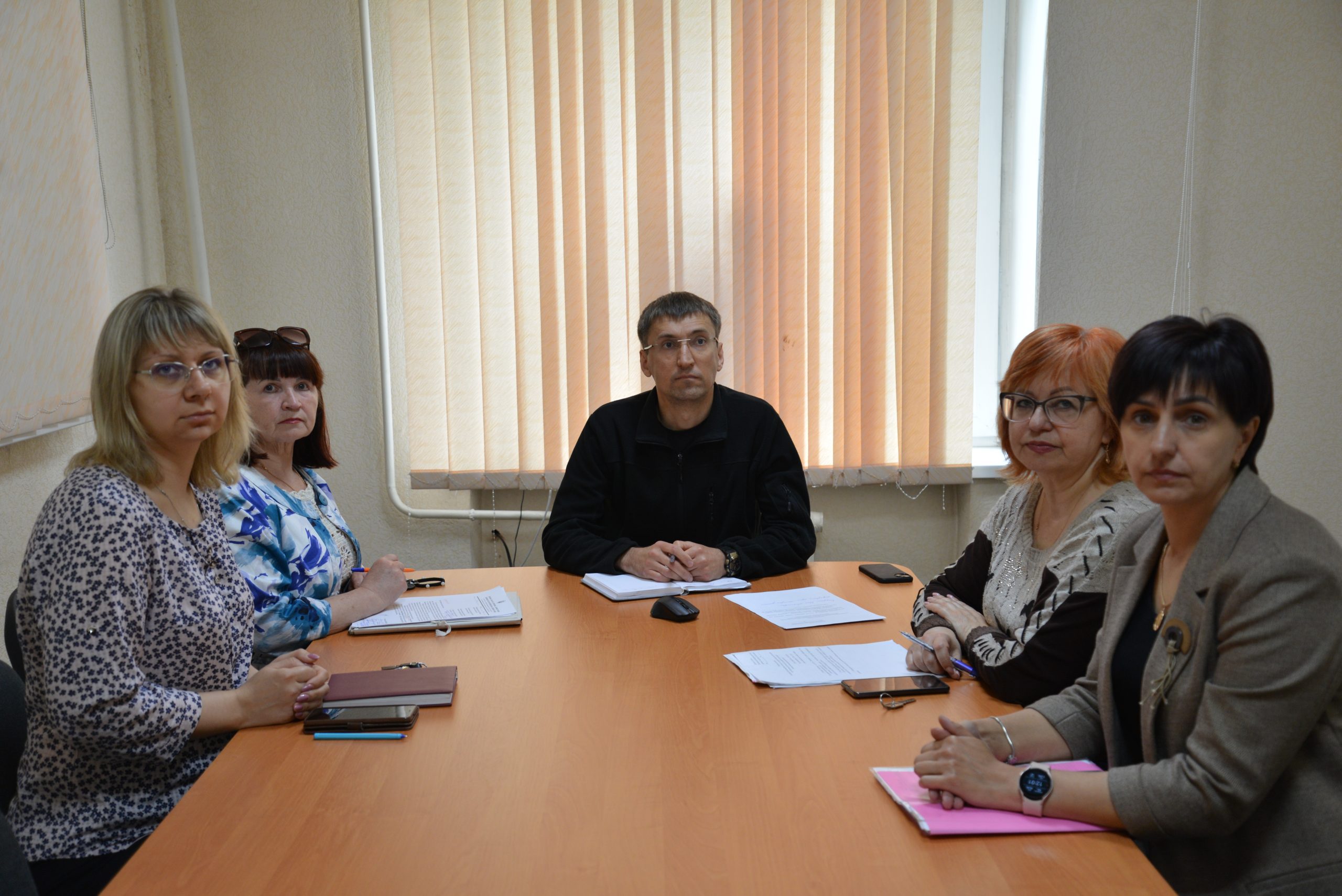 Засідання Координаційного центру підтримки цивільного населення при Покровській райдержадміністрації