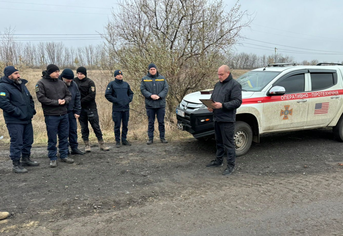 Нагородження працівників підприємств, установ та організацій Луганської області, які були залучені до будівництва фортифікаційних споруд в Покровському районі