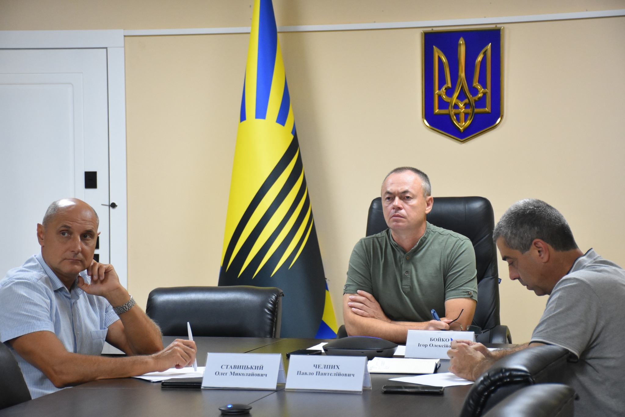 На Донеччині обговорили питання подальшої евакуації населення