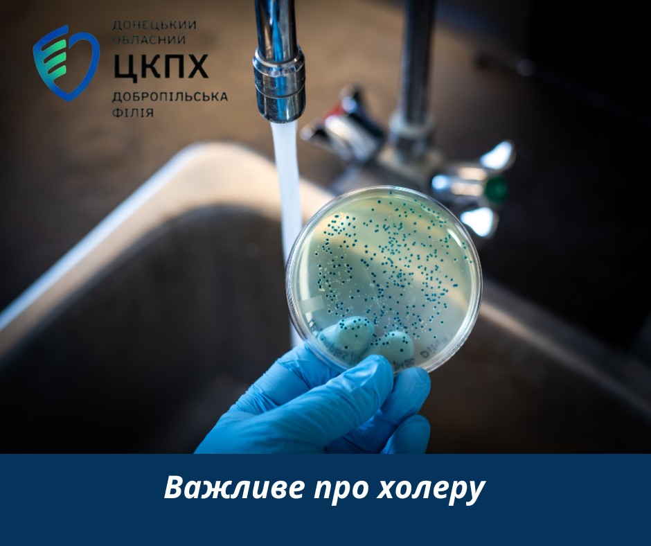 Важливе про холеру