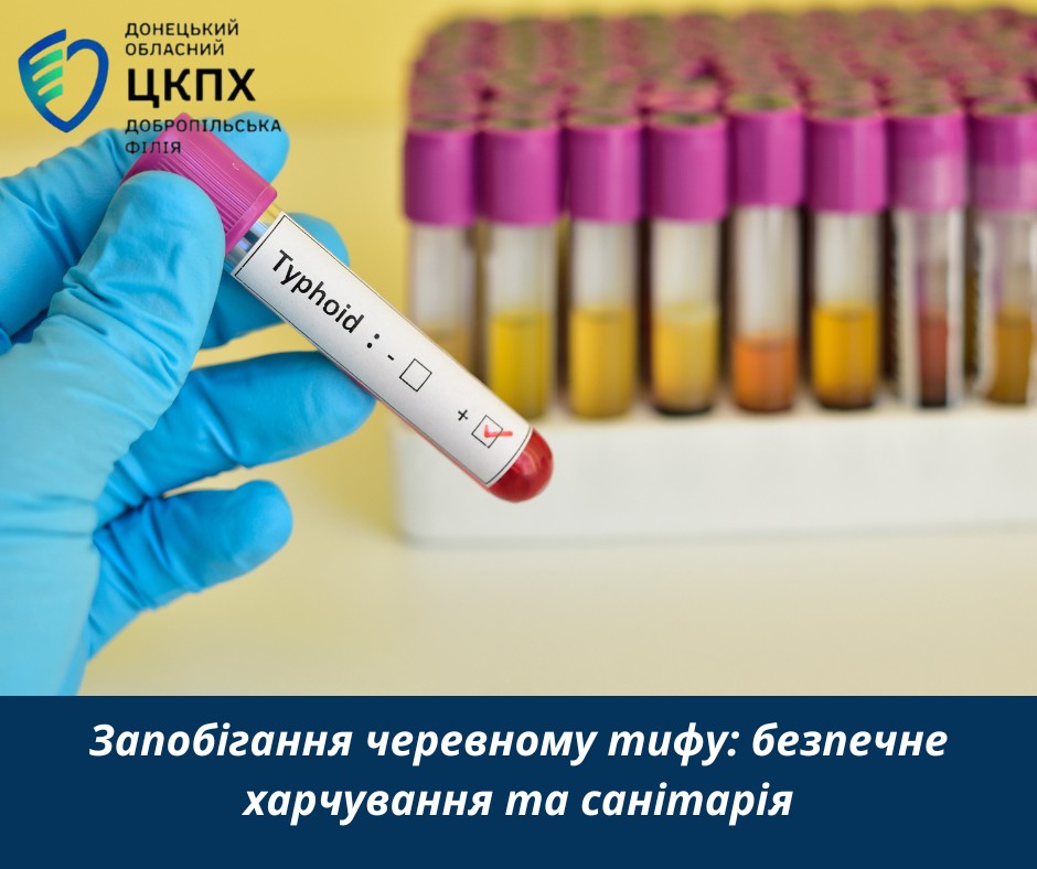 Запобігання черевному тифу: безпечне харчування та санітарія