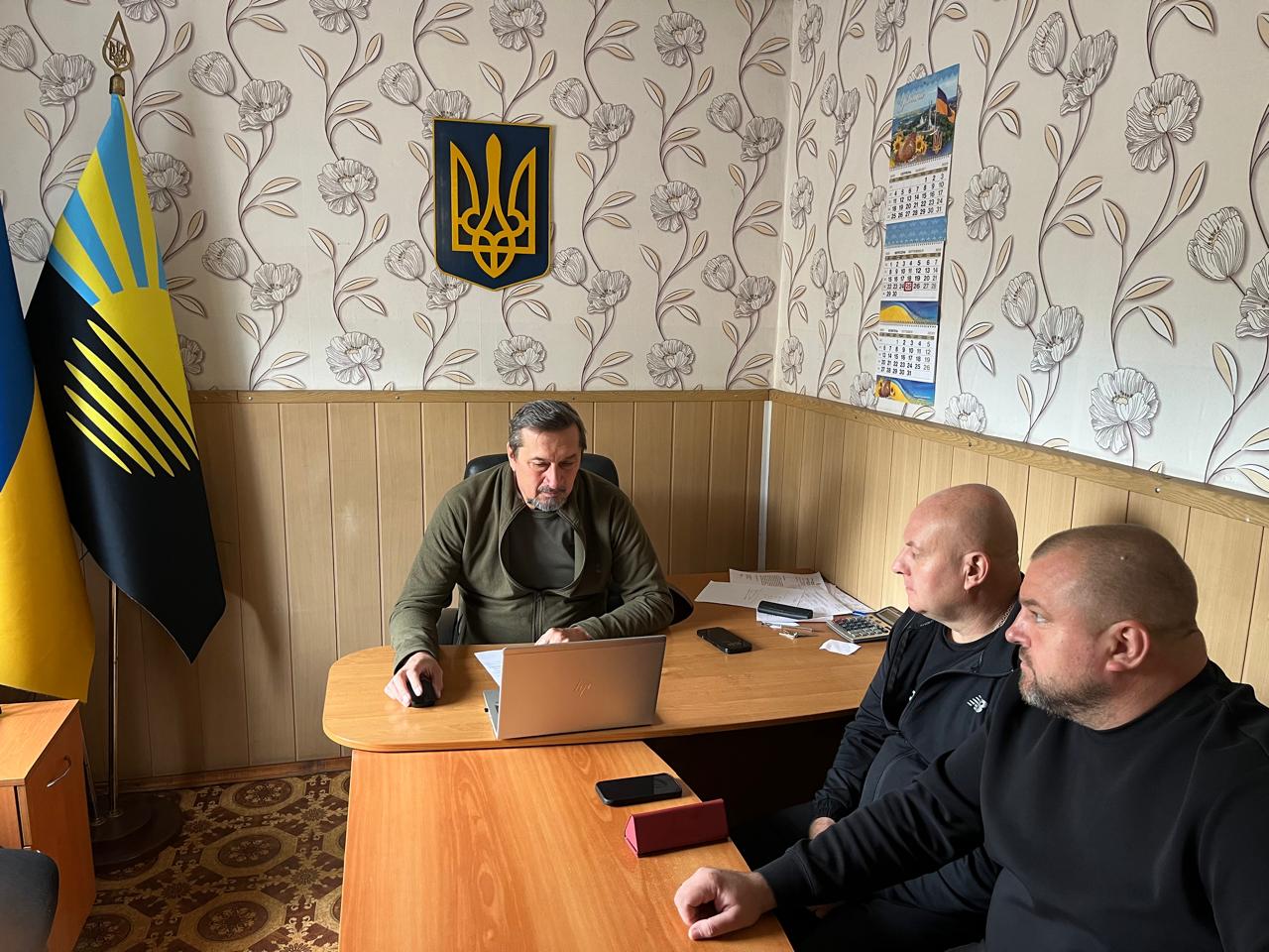 Робоча онлайн-нарада з начальниками військових адміністрацій населених пунктів Покровського району