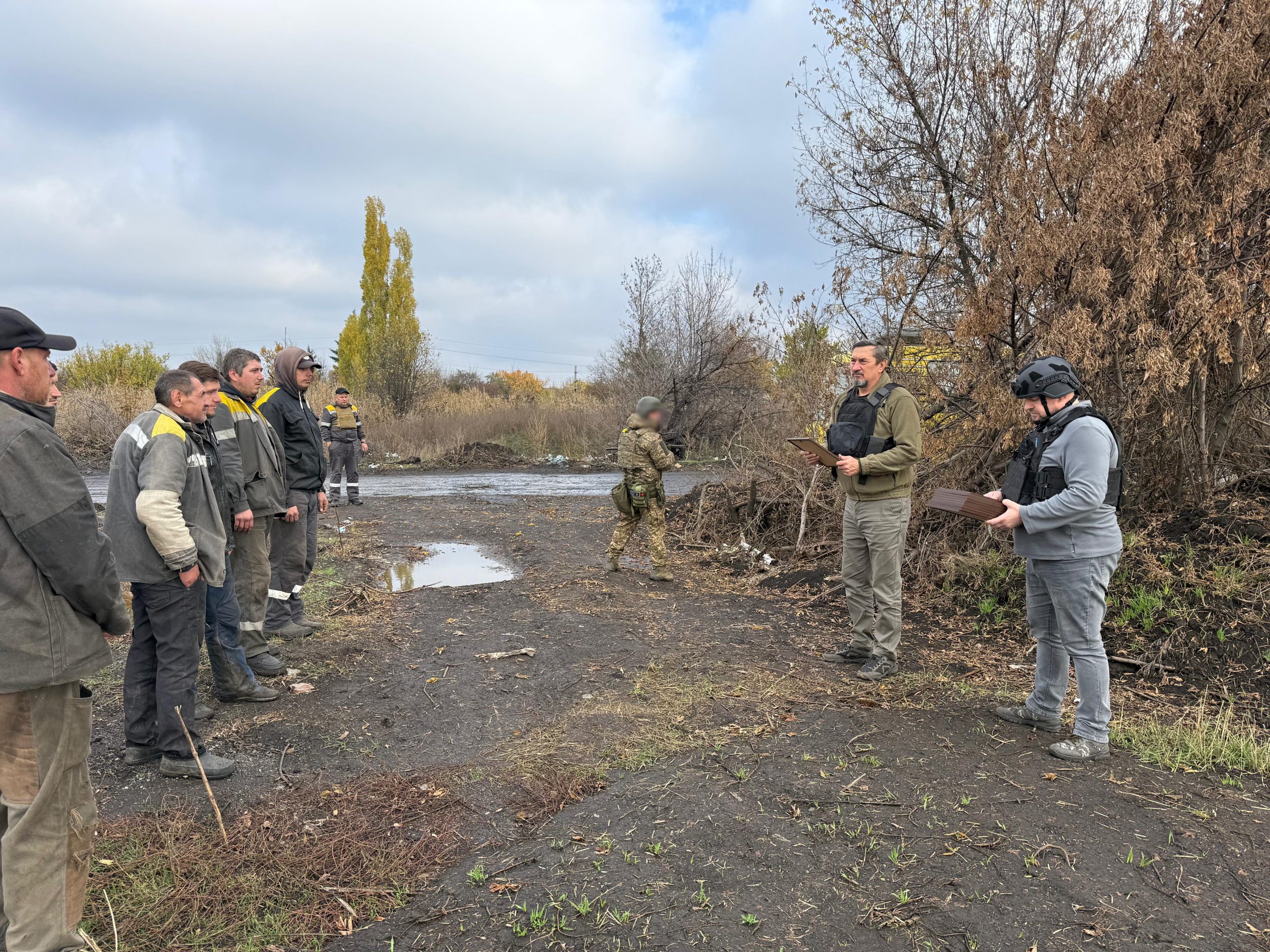 Працівників ДП «Добропіллявугілля-видобуток» відзначили за внесок у зміцнення обороноздатності України