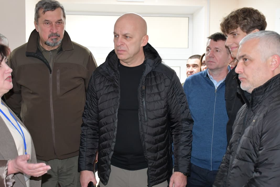 Голова райдержадміністрації Володимир Колосов взяв участь у відкритті першого відділення стаціонарного догляду в Миколаївці