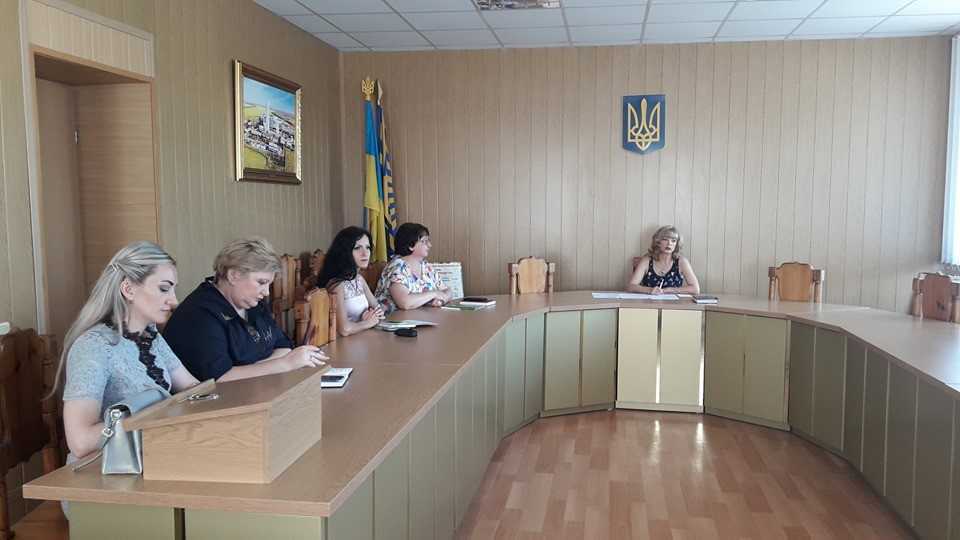 Робоча нарада з керівниками структурних підрозділів райдержадміністрації соціальної сфери