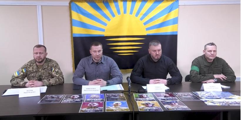 Брифінг з представниками Національної поліції, Нацгвардії та Держприкордонслужби «Гвардія наступу»