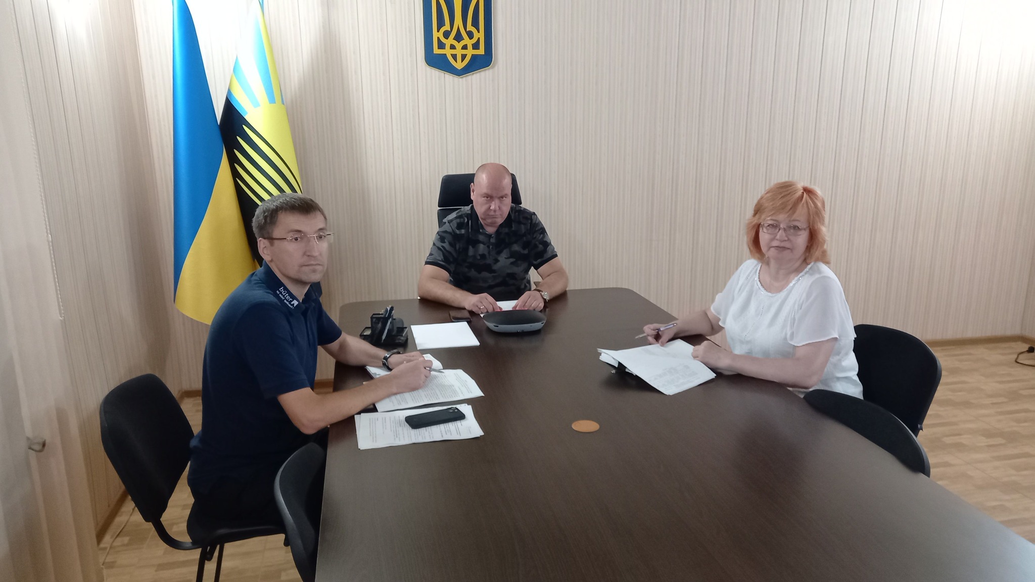 Участь в засіданні Координаційного центру підтримки цивільного населення при Донецькій ОДА