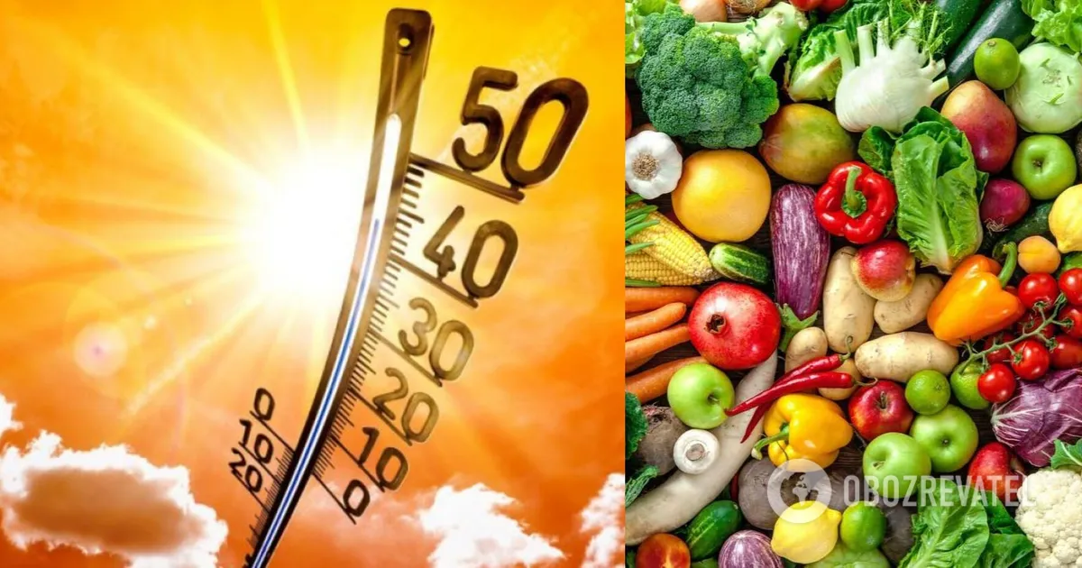 Харчування в спеку