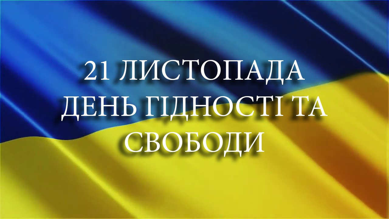 Привітання до Дня Гідності та Свободи голови Покровської райдержадміністрації, начальника районної військової адміністрації Володимира Колосова