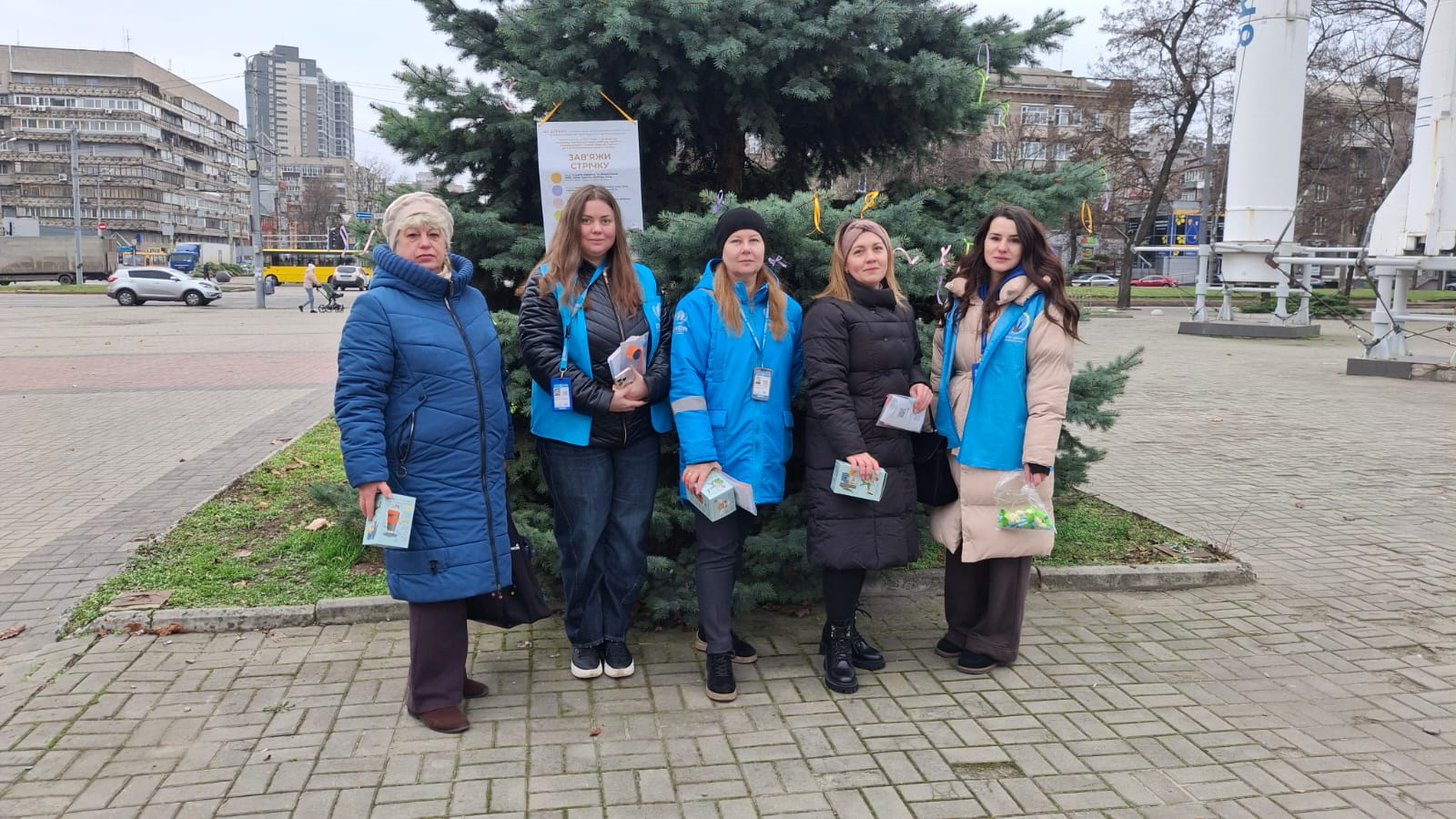 Представниця Покровської райдержадміністрації долучилась до вуличної акції