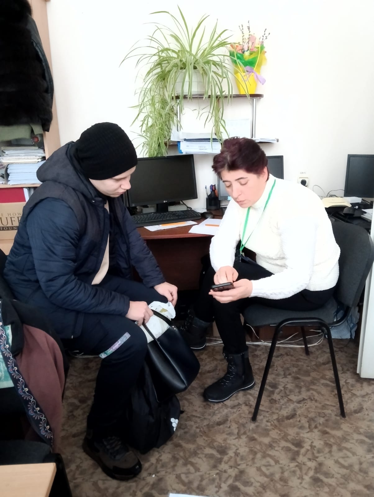 Пенсійний фонд організував виїзний прийом ВПО у Кам